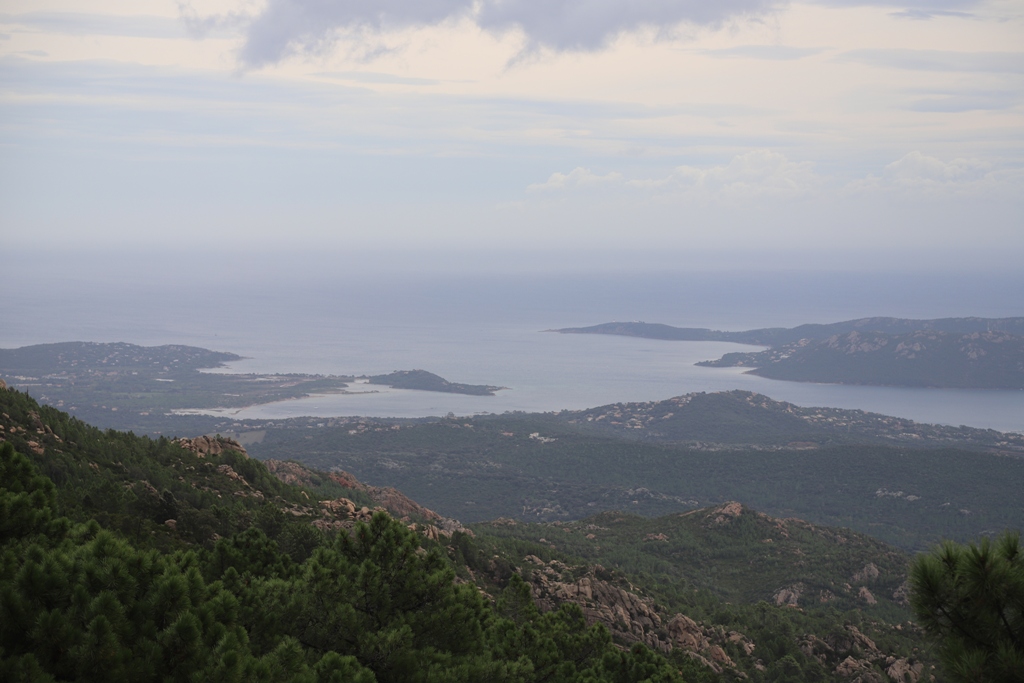 Golfo di Sogno vu depuis les hauteurs de l'Ospédale