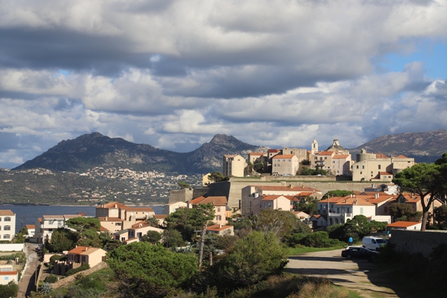 La citadelle de Calvi en gros plan