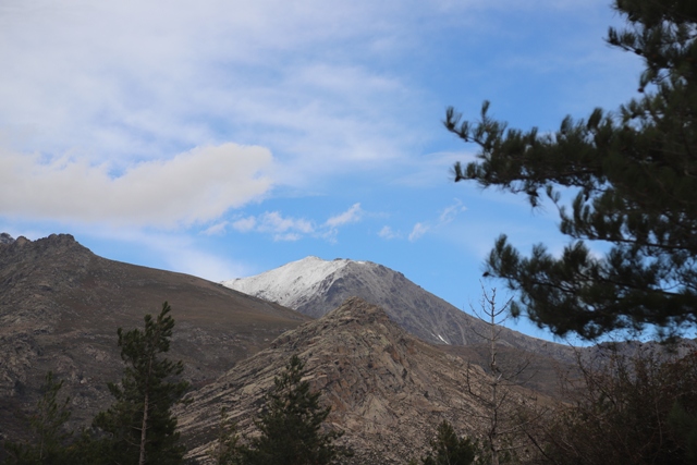 Le Monte Cinto enneigé